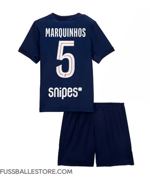 Günstige Paris Saint-Germain Marquinhos #5 Heimtrikotsatz Kinder 2025-26 Kurzarm (+ Kurze Hosen) Günstige Paris Saint-Germain Marquinhos #5 Heimtrikotsatz Kinder 2025-26 Kurzarm (+ Kurze Hosen)